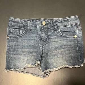 Little Girls Petunia Girl’s Size 6X 5-Pocket Denim Shorts  - Picture 1 of 9
