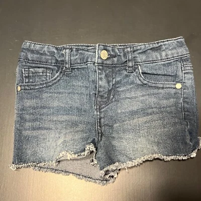 Pantalones cortos de mezclilla para niñas pequeñas Petunia talla 6X 5 bolsillos  Foto 1 de 4