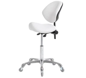 Rolling Adjustable Stool Chair for Dental Lab Salon Massage Studio Office - Picture 1 of 5