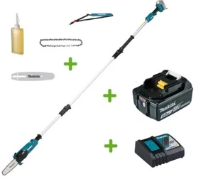 Makita DUA200Z Akku-Hochentaster 18V Kettensäge DUA200 Set + 1x Akku 5Ah + Lader - Bild 1 von 4