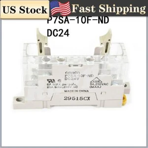 OMRON 1PCS NEW P7SA10FND 24VDC RELAY BASE Fast Shipping In Box P7SA-10F-ND - Picture 1 of 13
