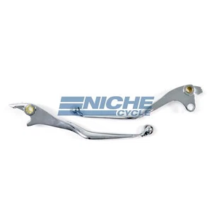 Honda GL1500 Goldwing 1500 90-00 Chrome Wide Blade Brake Clutch Lever Set - Picture 1 of 2