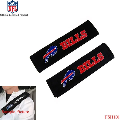 New NFL Buffalo Bills Car Truck Suv Van Seat Belt Shoulder Pads Covers Cover