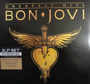 Bon Jovi–Greatest Hits- Vinyl 2LP Compilation Gatefold 2024 NEW SEALED *ITEM - Picture 1 of 7