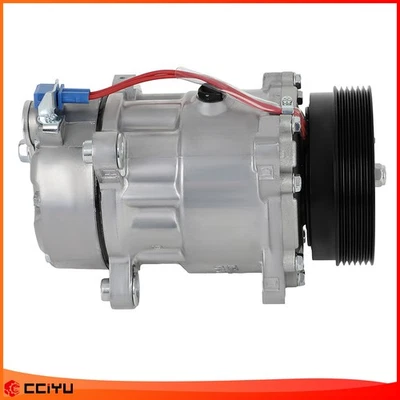 ✅AC 压缩机带离合器适用于大众高尔夫 1994 - 1998 捷达 1993 - 1999 Cabrio — 第 1/4 张图片