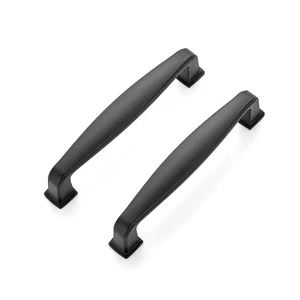 Ravinte 55 Pack Solid 3-3/4 Inch Cabinet Handles - Matte Black Pulls for Kitc... - Picture 1 of 9