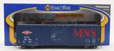 ExactRail EP-80903-2 HO Minneapolis, Northfield & Southern PS5344 Box Car #49734 - Image 1 of 4