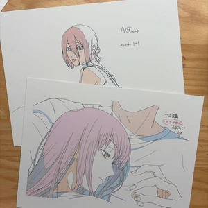 Kettensägenmann Reze Makima Taiwan Limited Edition Original Kunst A5 Postkarte Japan - Bild 1 von 2