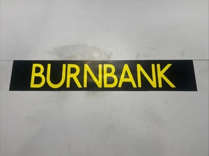 BURNBANK - Hamilton Depot 289 Scottish Bus Destination Blind 36” - Picture 1 of 11
