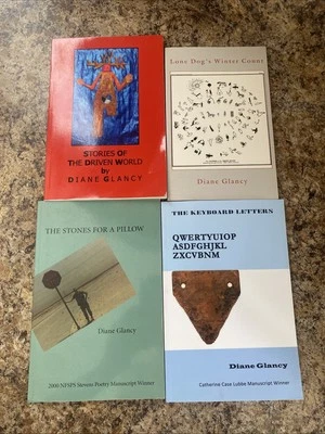 Poetry 4 Book Lot - SIGNED by Diane Glancy - Near Fine Paperbacks - Image 1 of 4