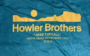 Howler Brothers Green Arroyo T-Shirt Sz XXL Austin TX - Picture 1 of 7