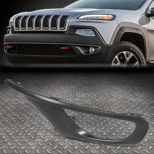 For 14-18 Jeep Cherokee Trailhawk Front Driver Left Side Fog Light Molding Trim - Picture 1 of 3