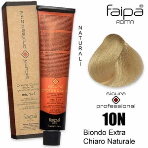 Tinte Para Cabello 10N FAIPA Segura Profesional Rubio Platino Natural 120ml - Imagen 1 de 1
