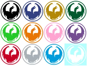 DRAGON ~ DECAL / STICKER ~ 3 SIZES AVAILABLE - Bild 1 von 13