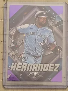 2022 Topps Fire - Viola #139 Teoscar Hernandez /99 - Foto 1 di 2