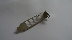 Blacha slotowa krótki bracket low profile na 4 USB - quad USB -4x USB karta poprzeczna nowa - Zdjęcie 1 z 2