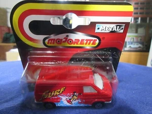 1:64 Majorette 203 Volkswagen VW Caravelle Surf Mini Van RED - Picture 1 of 6