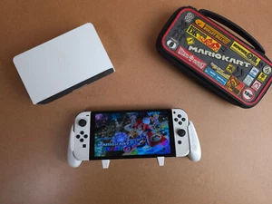 Nintendo Switch OLED Model Handheld Console - 64GB - White - Picture 1 of 24