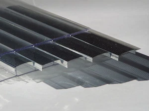 PCS80® Stegplatte Breite 980mm, Stärke 16mm, Sonnenschutz + Hitze- und UV-Schutz - Bild 1 von 1