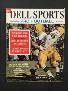 Dell Sports Magazine - 1961 Issue #22 w/ Green Bay Packers Paul Hornhung - Picture 1 of 3