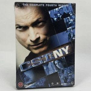 CSI: NY Die komplette vierte 4. Serie Staffel 4 DVD New York Box Set R2 - Neu - Bild 1 von 6