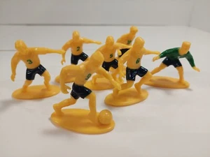 Soccer Guys Lot of 7 Yellow Toy Figures Kaskey Kids Collection - Picture 1 of 6