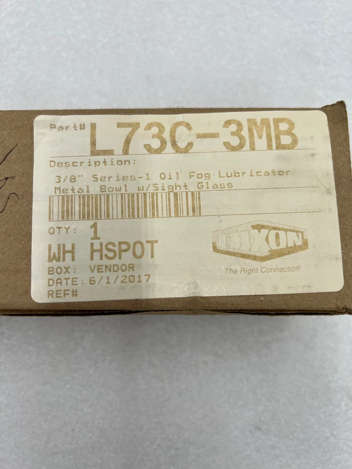 Dixon L73C-3MB 3/8" METAL BOWL W/SIGHT GLASS #K-1993 - Image 1 of 2