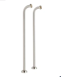 Signature Hardware 37-1/2" Heavy Duty Freestanding Tub Supplies - Chrome - Picture 1 of 1