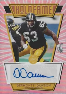 DERMONTTI DAWSON 2022 LEGACY HOLOFAME AUTOGRAPH AUTO #74/75 -STEELERS!! - Picture 1 of 2