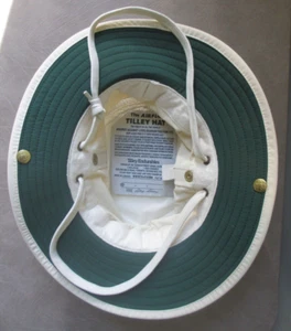 Tilley Airflo Snap-Up LTM3 Hat, Cream, Size 7-1/4, Excellent Condition, 22-3/4" - Picture 1 of 10