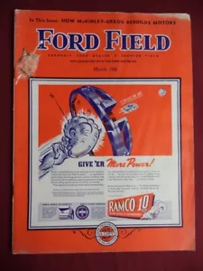 Rivista originale Ford Field marzo 1941 - Foto 1 di 10