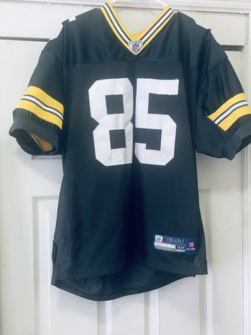 Green Bay Packers Greg Jennings #85 NFL Reebok On Field Size 40 Sewn Away Jersey Cover