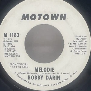 Bobby Darin Melodie / Someday we'll be together MOTOWN 7" Single 45 RPM - Imagen 1 de 4