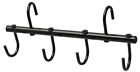 Zilco 6 Prong Steel Tack Rack Horse Gear Bridle Cleaning Hooks 