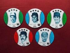 Tony Gwynn Steve Carlton Tom Seaver Jack Morris Jeff Leonard '85 MSA Subway Disk