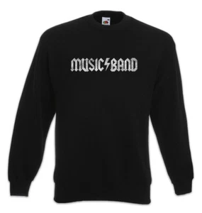 Music Band Sweatshirt Pullover 30 Fun Hard Rock Band Heavy Metal Guitarist - Picture 1 of 1