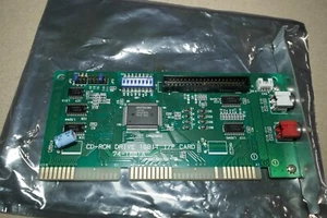 Mitsumi CD-ROM Controller adapter card ISA AT 16BIT I/F Card 74-1881A - Picture 1 of 3