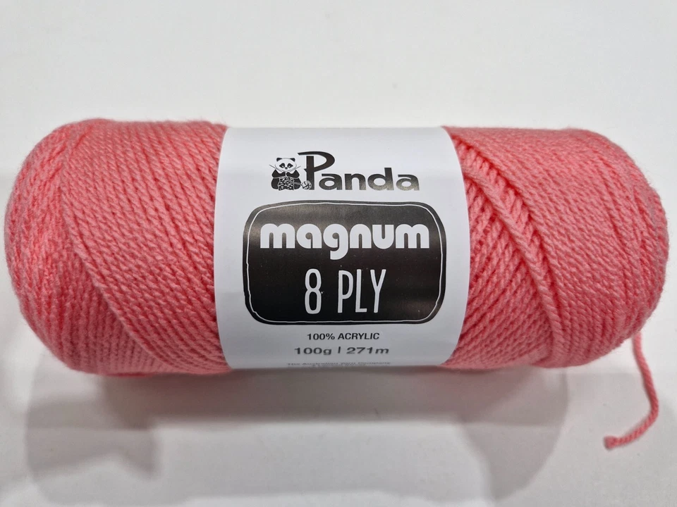 Panda Magnum #2035 Coral 8 Ply 100g Acrylic - image 1 of 1