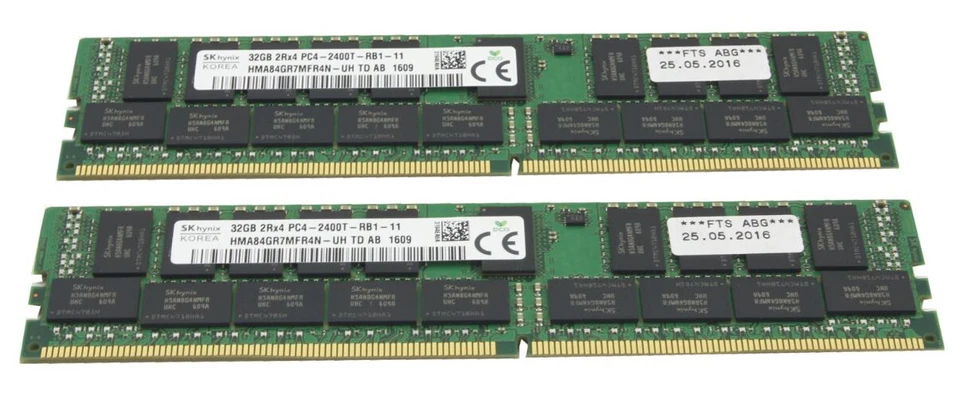 Fujitsu MC-3CD731B 64GB (2x 32GB) DDR4 ECC PC4-2400T-R Server Memory - Image 1 of 1
