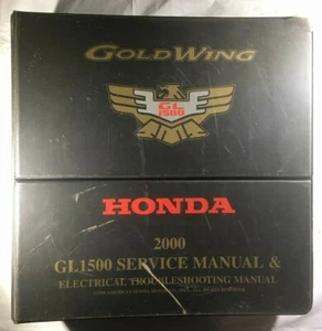 OEM HONDA 2000 GL1500 SERVICE MANUAL AND ELECTRICAL TROUBLESHOOTING MANUAL SET - Picture 1 of 9