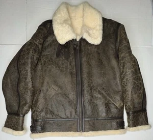 Us Army Air Force Aviation Type B-3 Shearling Bomber Jacket Xl No 2104401441 - Picture 1 of 9