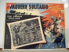 * LONE STAR RANGER / JOHN KIMBROW / 1942 / MEXICAN LOBBY CARD / James Tinling