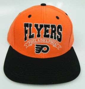SOMBRERO GORRA DE 2 TONOS PHILADELPHIA FLYERS NHL DE COLECCIÓN SNAPBACK RETRO ¡NUEVO! BANNER - Imagen 1 de 5