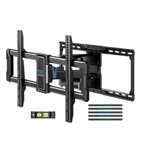 PERLESMITH Long Arm TV Wall Mount for 42-90 inch TVs, Full Motion TV Mount - Picture 1 of 9
