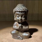 Blessing Chinese bronze cast buddha statue netsuke collectable table decor gift