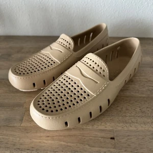 Floafers Country Club Water Shoes Mens 8 Warm Sand Coconut Waterproof Non-Slip - Picture 1 of 8