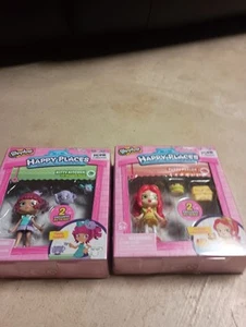 Shopkins Happy Places 2 Dolls- New/Sealed - Picture 1 of 4