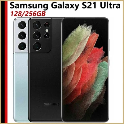 Neu Samsung Galaxy S21 Ultra 5G 128/256GB SM-G998U Smartphone Ohne Vertrag - Bild 1 von 4