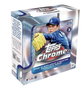 2025 TOPPS CHROME BASEBALL MEGABOX NEW - FREE Shipping -Presale - Picture 1 of 1