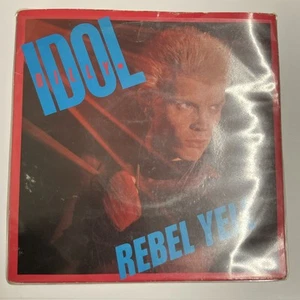 Billy Idol - Rebel Yell - 1984 UK Chrysalis 7" Vinyl - IDOL 2 - Foto 1 di 4